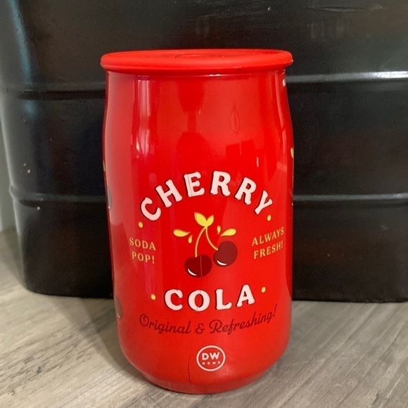 dw home CHERRY COLA SODA POP MINI CANDLE - Picture 1 of 7